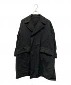 teatoraテアトラ）の古着「Device Coat DP デバイス ロング コート 日本製」｜ブラック