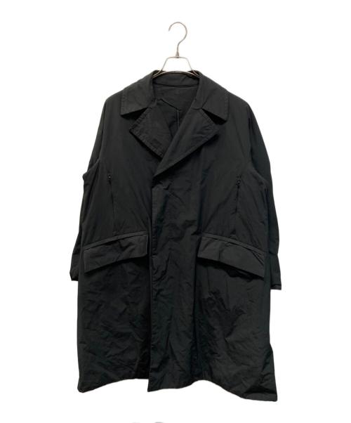 teatora（テアトラ）TEATORA (テアトラ) Device Coat DP デバイス ロング コート 日本製 ブラック サイズ:2/Mの古着・服飾アイテム