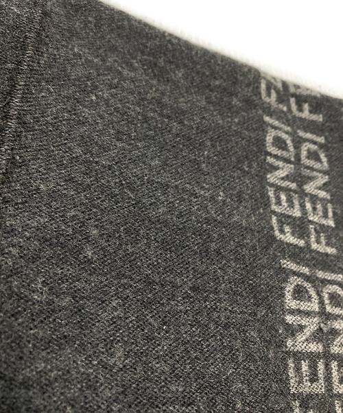 FENDI（フェンディ）FENDI (フェンディ) マフラー グレーの古着・服飾アイテム
