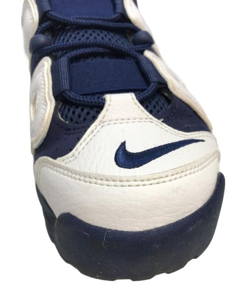 NIKE（ナイキ）NIKE (ナイキ) AIR MORE UPTEMPO '96 OLYMPIC（エアー・モア・アップテンポ・ナインティシックス・オリンピック） ホワイト×ネイビー サイズ:26.5cmの古着・服飾アイテム