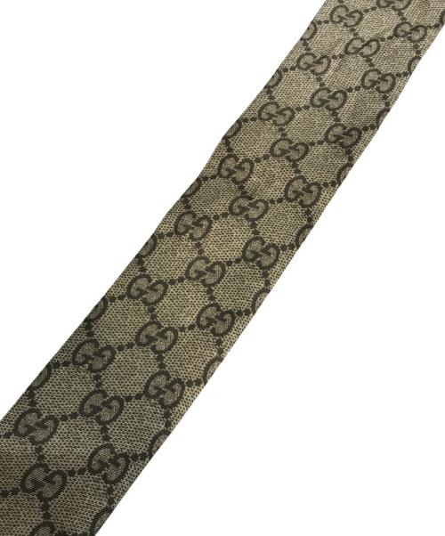 GUCCI（グッチ）GUCCI (グッチ) GGフローラ シルクスカーフ ベージュの古着・服飾アイテム