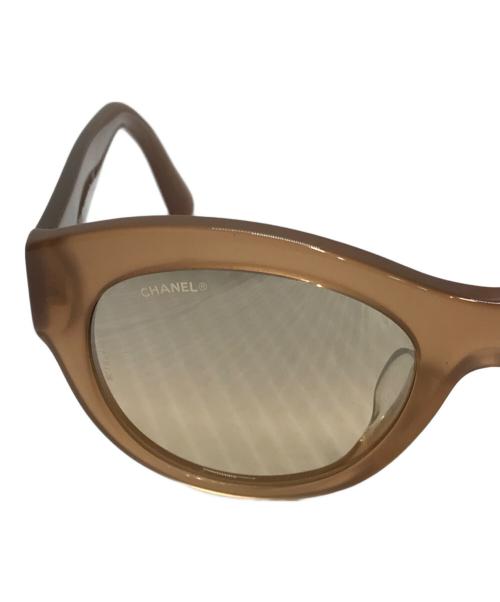 CHANEL（シャネル）CHANEL (シャネル) ココマークサングラス ブラウン サイズ:52☐21-140の古着・服飾アイテム