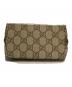 中古・古着 GUCCI (グッチ) 〔GGエンブレム〕ナノ バケットバッグ イタリア製 ベージュ：130000円