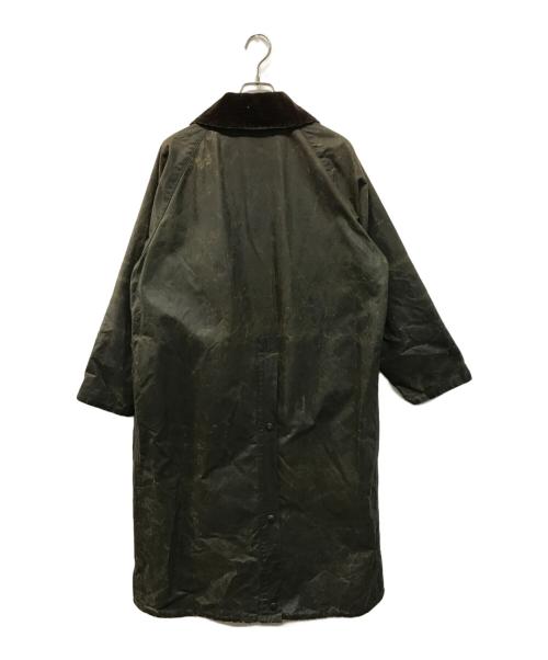 Barbour（バブアー）Barbour (バブアー) 80'Sバーレー  オイルドコート ジャケット 英国製 2ワラント オリーブ/セージ サイズ:SIZE 40の古着・服飾アイテム