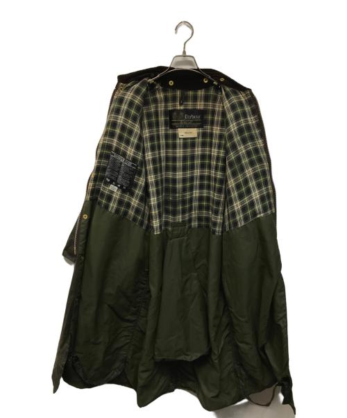Barbour（バブアー）Barbour (バブアー) 80'Sバーレー  オイルドコート ジャケット 英国製 2ワラント オリーブ/セージ サイズ:SIZE 40の古着・服飾アイテム