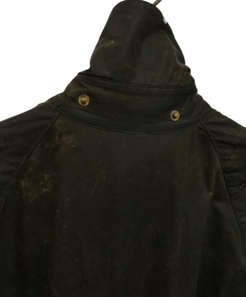Barbour（バブアー）Barbour (バブアー) 80'Sバーレー  オイルドコート ジャケット 英国製 2ワラント オリーブ/セージ サイズ:SIZE 40の古着・服飾アイテム