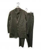 ISSEY MIYAKEイッセイミヤケ）の古着「90’Sセットアップマオカラー セットアップ  スタンドカラー」｜グレー