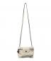 LONGCHAMP (ロンシャン) LE PLIAGE EXTRA（ル プリアージュ エクストラ） レザーショルダーバッグ ホワイト：15000円
