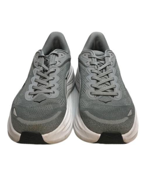 HOKA（ホカ）HOKA (ホカ) M BONDI 9 WIDE(エム ボンダイ 9 ワイド) グレー サイズ:28cmの古着・服飾アイテム