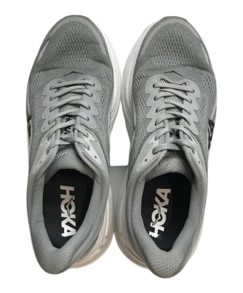 HOKA（ホカ）HOKA (ホカ) M BONDI 9 WIDE(エム ボンダイ 9 ワイド) グレー サイズ:28cmの古着・服飾アイテム