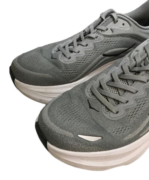 HOKA（ホカ）HOKA (ホカ) M BONDI 9 WIDE(エム ボンダイ 9 ワイド) グレー サイズ:28cmの古着・服飾アイテム