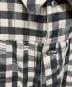 中古・古着 NEON SIGN (ネオンサイン) Cutaway front Glitch Gingham jacket(カッタウェイ フロント グリッチ ギンガム ジャケット) 日本製 ブラック×ホワイト サイズ:SIZE 48：18000円