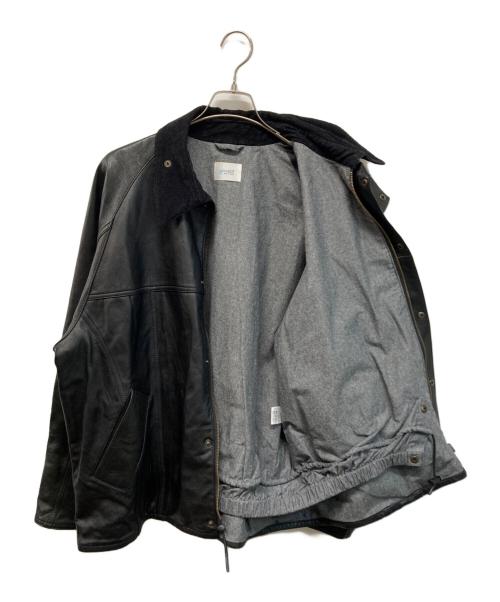 yoused（ユーズド）yoused (ユーズド) Leather Drivers Jacket(レザードライバーズジャケット) ブラック サイズ:不明の古着・服飾アイテム