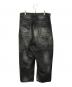 ANCELLM (アンセルム) AGING WIDE DENIM PANTS(エイジング ワイド デニム パンツ) 日本製 ブラック サイズ:SIZE 2：25000円