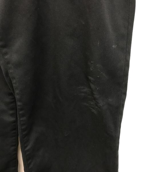 ANCELLM（アンセルム）ANCELLM (アンセルム) WISM (ウィズム) WIDE CHINO PANTS(ワイド チノ パンツ) 日本製 ブラック サイズ:SIZE 3の古着・服飾アイテム