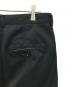 中古・古着 ANCELLM (アンセルム) WISM (ウィズム) WIDE CHINO PANTS(ワイド チノ パンツ) 日本製 ブラック サイズ:SIZE 3：20000円