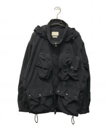 YOKE（ヨーク）の古着「MULTI POCKETS UTILITY BLOUSON(マルチ ポケット ユーティリティ ブルゾン)」｜ブラック