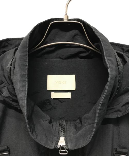 YOKE（ヨーク）YOKE (ヨーク) MULTI POCKETS UTILITY BLOUSON(マルチ ポケット ユーティリティ ブルゾン) ブラック サイズ:SIZE 4の古着・服飾アイテム