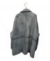 YOKE (ヨーク) CUT OFF LEATHER CAR COAT(カットオフ レザー カーコート) ブルー 羊革  ブルー サイズ:SIZE 4：80000円