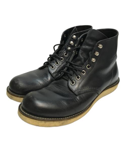 RED WING（レッドウィング）RED WING (レッドウィング) 6-inch Classic Round ブラック サイズ:SIZE 26.5の古着・服飾アイテム