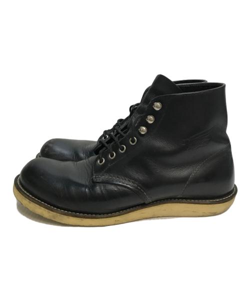 RED WING（レッドウィング）RED WING (レッドウィング) 6-inch Classic Round ブラック サイズ:SIZE 26.5の古着・服飾アイテム