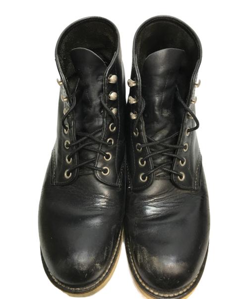 RED WING（レッドウィング）RED WING (レッドウィング) 6-inch Classic Round ブラック サイズ:SIZE 26.5の古着・服飾アイテム