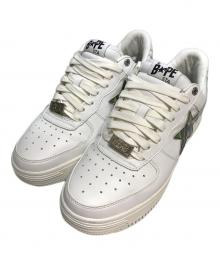 A BATHING APE（アベイシングエイプ）の古着「ABC CAMO BAPE STA」｜ホワイト
