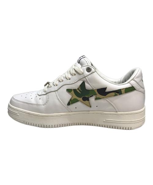 A BATHING APE（アベイシングエイプ）A BATHING APE (アベイシングエイプ) ABC CAMO BAPE STA ホワイト サイズ:SIZE 28cmの古着・服飾アイテム