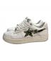 A BATHING APE (アベイシングエイプ) ABC CAMO BAPE STA ホワイト サイズ:SIZE 28cm：20000円