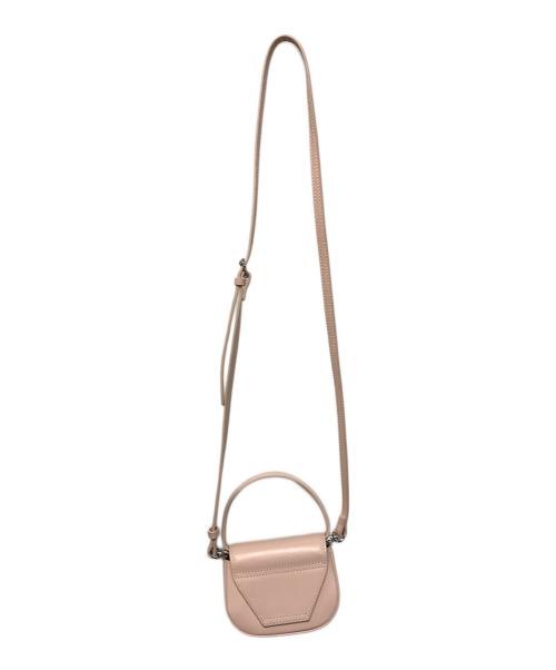 DIESEL（ディーゼル）DIESEL (ディーゼル) 1DR XS-Iconic mini bag ピンクの古着・服飾アイテム
