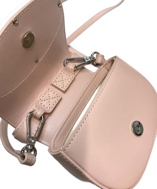 DIESEL（ディーゼル）DIESEL (ディーゼル) 1DR XS-Iconic mini bag ピンクの古着・服飾アイテム