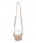 DIESEL (ディーゼル) 1DR XS-Iconic mini bag ピンク：18000円