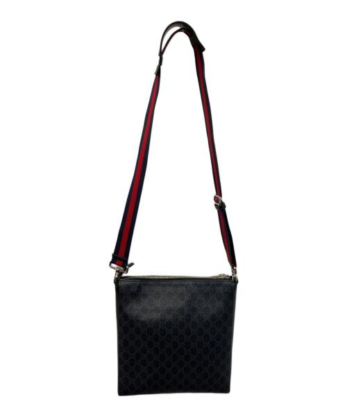 GUCCI（グッチ）GUCCI (グッチ) スモール メッセンジャーバッグ ショルダーバック ブラックの古着・服飾アイテム