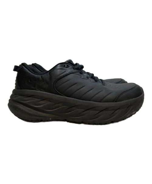 HOKAONEONE（ホカオネオネ）HOKAONEONE (ホカオネオネ) BONDI SR BBLC ワークシューズ ブラック サイズ:US9.5の古着・服飾アイテム