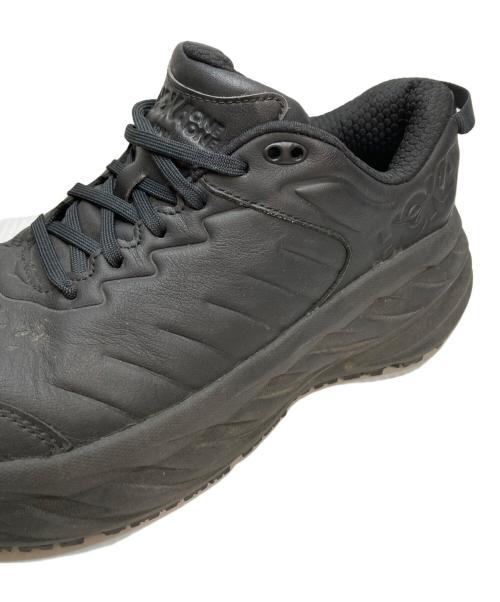 HOKAONEONE（ホカオネオネ）HOKAONEONE (ホカオネオネ) BONDI SR BBLC ワークシューズ ブラック サイズ:US9.5の古着・服飾アイテム