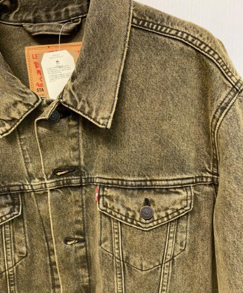LEVI'S（リーバイス）LEVI'S (リーバイス) TYPE III トラッカージャケット Gジャンヴィンテージ加工 デニムジャケット ブラック×イエロー サイズ:SIZE XL 未使用品の古着・服飾アイテム