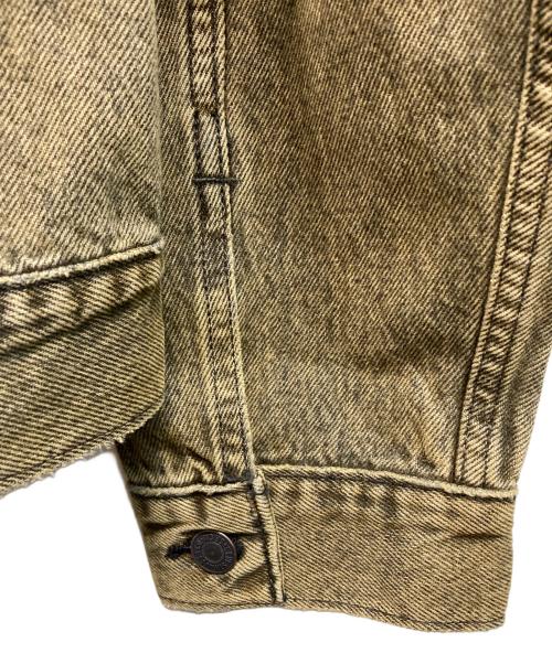 LEVI'S（リーバイス）LEVI'S (リーバイス) TYPE III トラッカージャケット Gジャンヴィンテージ加工 デニムジャケット ブラック×イエロー サイズ:SIZE XL 未使用品の古着・服飾アイテム