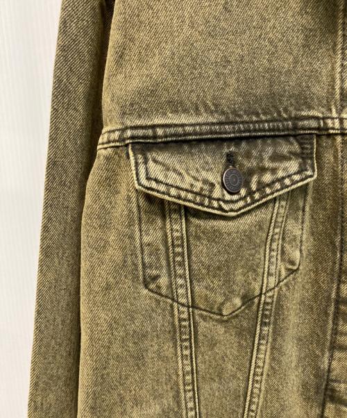 LEVI'S（リーバイス）LEVI'S (リーバイス) TYPE III トラッカージャケット Gジャンヴィンテージ加工 デニムジャケット ブラック×イエロー サイズ:SIZE XL 未使用品の古着・服飾アイテム