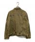 LEVI'S (リーバイス) TYPE III トラッカージャケット Gジャンヴィンテージ加工 デニムジャケット ブラック×イエロー サイズ:SIZE XL 未使用品：10000円