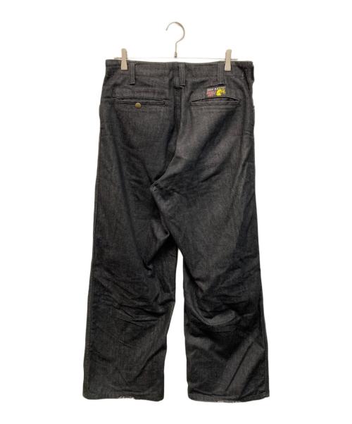 BEN DAVIS（ベンデイビス）BEN DAVIS (ベンデイビス) GORILLA CUT ワイドデニムパンツ ブラック サイズ:SIZE 32の古着・服飾アイテム