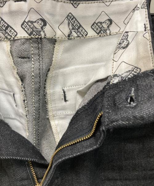 BEN DAVIS（ベンデイビス）BEN DAVIS (ベンデイビス) GORILLA CUT ワイドデニムパンツ ブラック サイズ:SIZE 32の古着・服飾アイテム