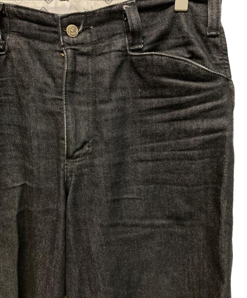 BEN DAVIS（ベンデイビス）BEN DAVIS (ベンデイビス) GORILLA CUT ワイドデニムパンツ ブラック サイズ:SIZE 32の古着・服飾アイテム