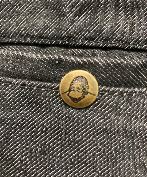BEN DAVIS（ベンデイビス）BEN DAVIS (ベンデイビス) GORILLA CUT ワイドデニムパンツ ブラック サイズ:SIZE 32の古着・服飾アイテム