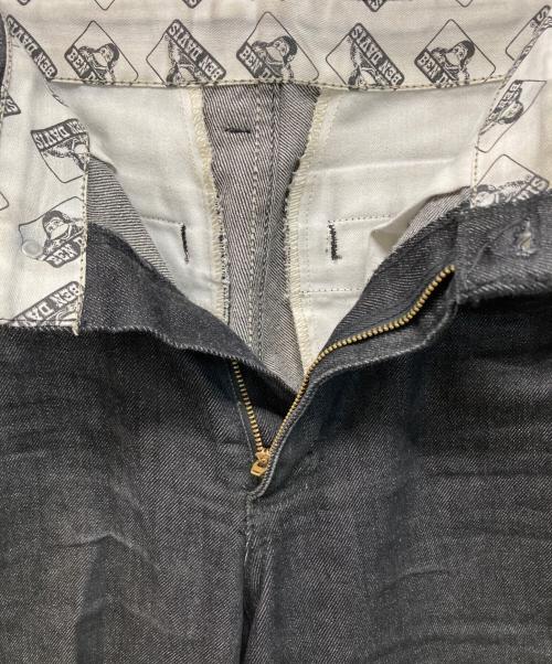 BEN DAVIS（ベンデイビス）BEN DAVIS (ベンデイビス) GORILLA CUT ワイドデニムパンツ ブラック サイズ:SIZE 32の古着・服飾アイテム