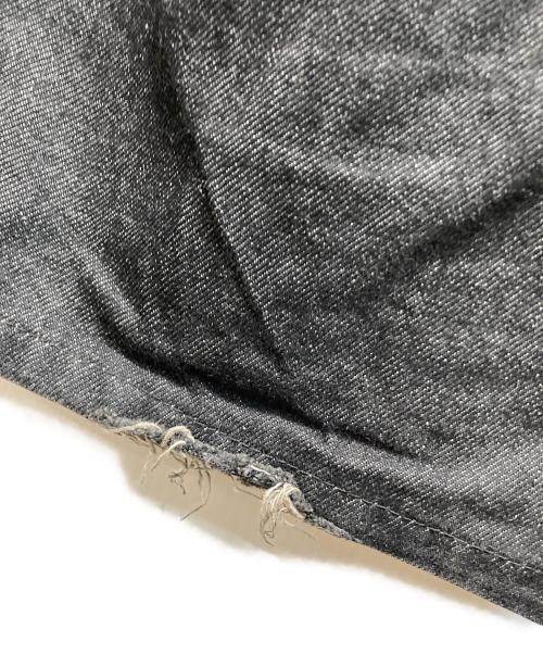 BEN DAVIS（ベンデイビス）BEN DAVIS (ベンデイビス) GORILLA CUT ワイドデニムパンツ ブラック サイズ:SIZE 32の古着・服飾アイテム