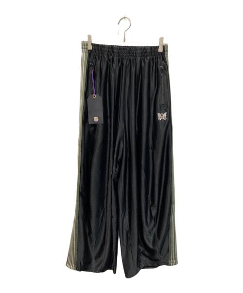 Needles（ニードルズ）Needles (ニードルズ) B'2nd (ビーセカンド) 別注HDトラックパンツ ブラック×グリーン サイズ:SIZE XS 未使用品の古着・服飾アイテム
