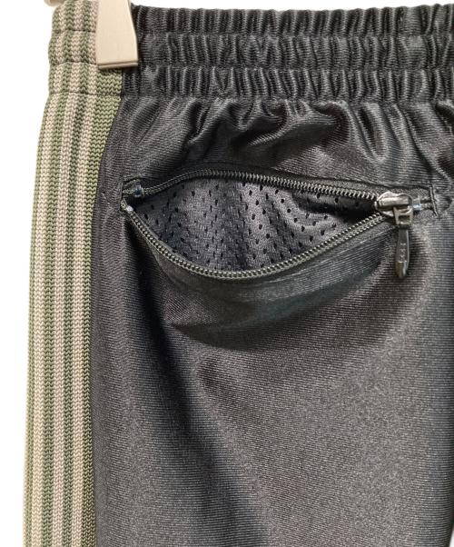 Needles（ニードルズ）Needles (ニードルズ) B'2nd (ビーセカンド) 別注HDトラックパンツ ブラック×グリーン サイズ:SIZE XS 未使用品の古着・服飾アイテム