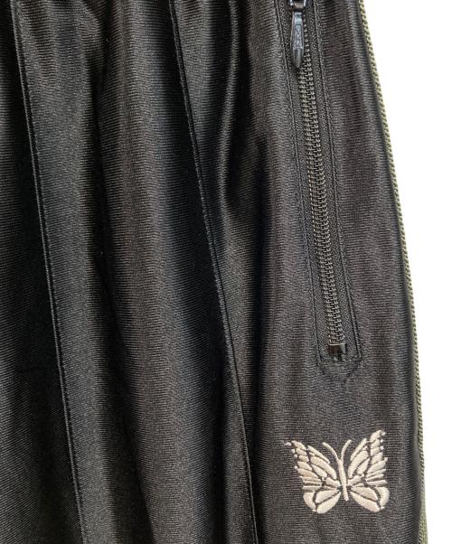 Needles（ニードルズ）Needles (ニードルズ) B'2nd (ビーセカンド) 別注HDトラックパンツ ブラック×グリーン サイズ:SIZE XS 未使用品の古着・服飾アイテム