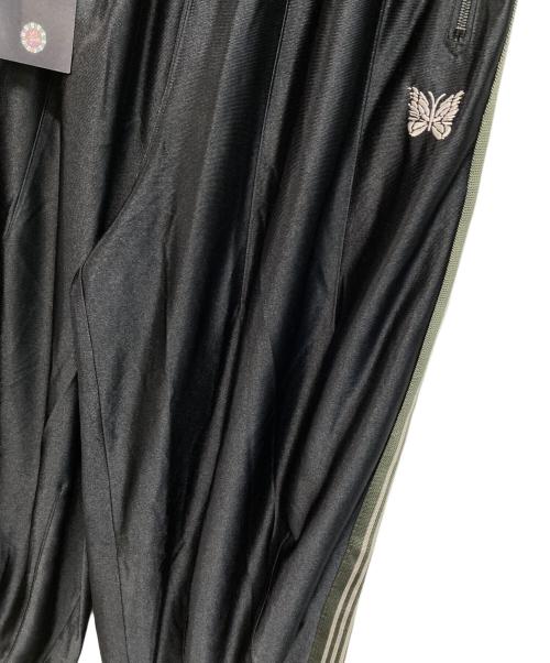 Needles（ニードルズ）Needles (ニードルズ) B'2nd (ビーセカンド) 別注HDトラックパンツ ブラック×グリーン サイズ:SIZE XS 未使用品の古着・服飾アイテム
