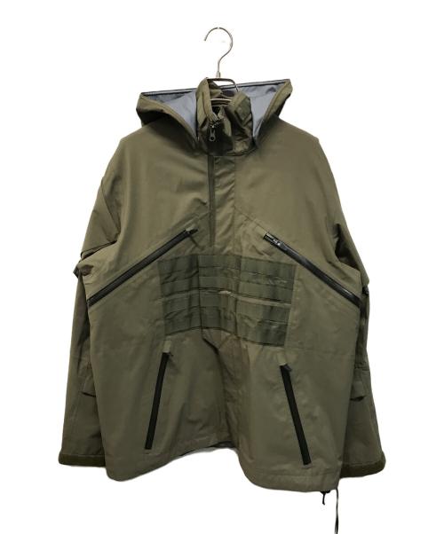 ACRONYM（アクロニウム）ACRONYM (アクロニウム) 3L GORE TEX PRO TEC SYS INTEROPS JACKET オリーブ サイズ:SIZE Mの古着・服飾アイテム
